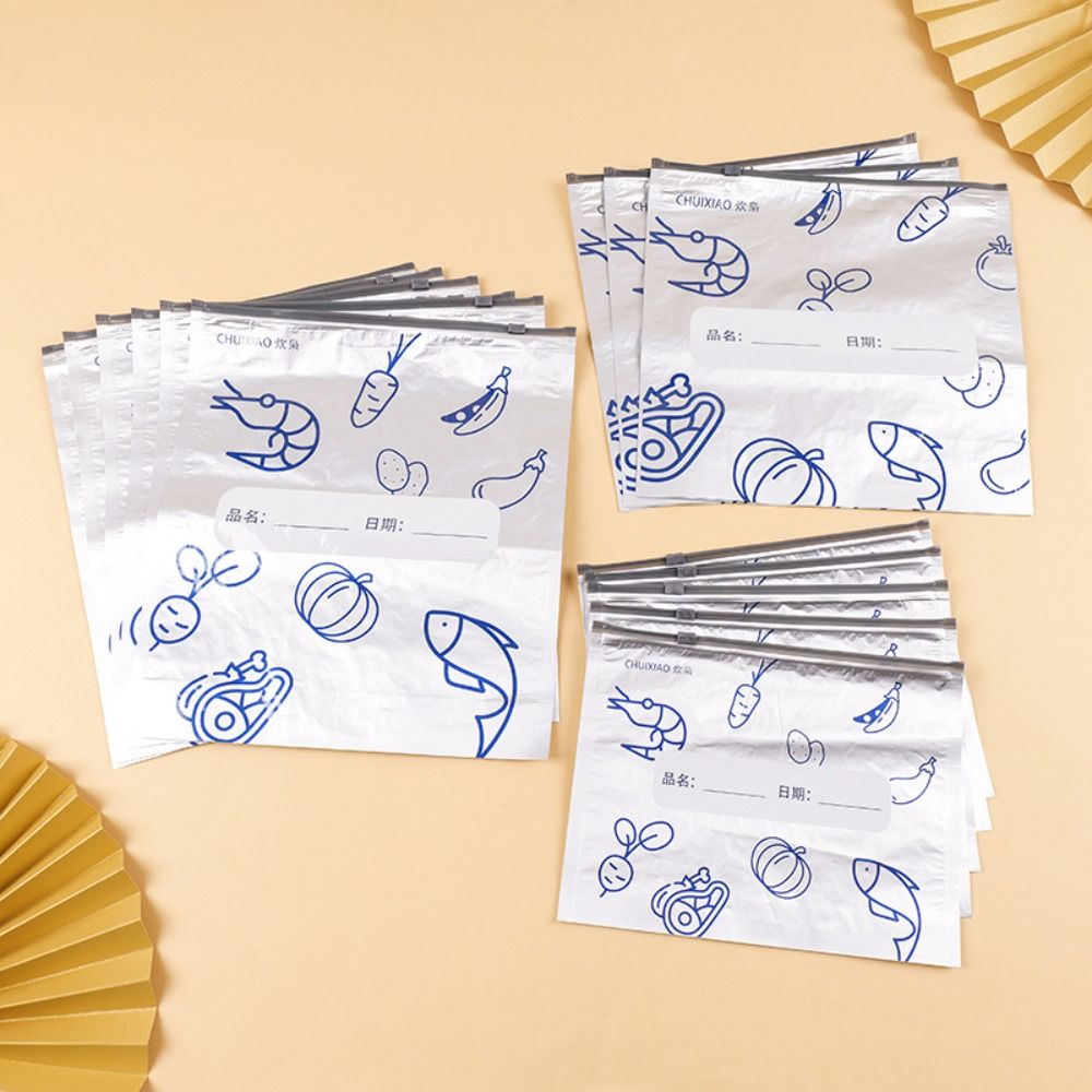 10 adet/torba Büyük Kapasiteli - Food Storage Plastic Bag incelemesi ve fiyatı