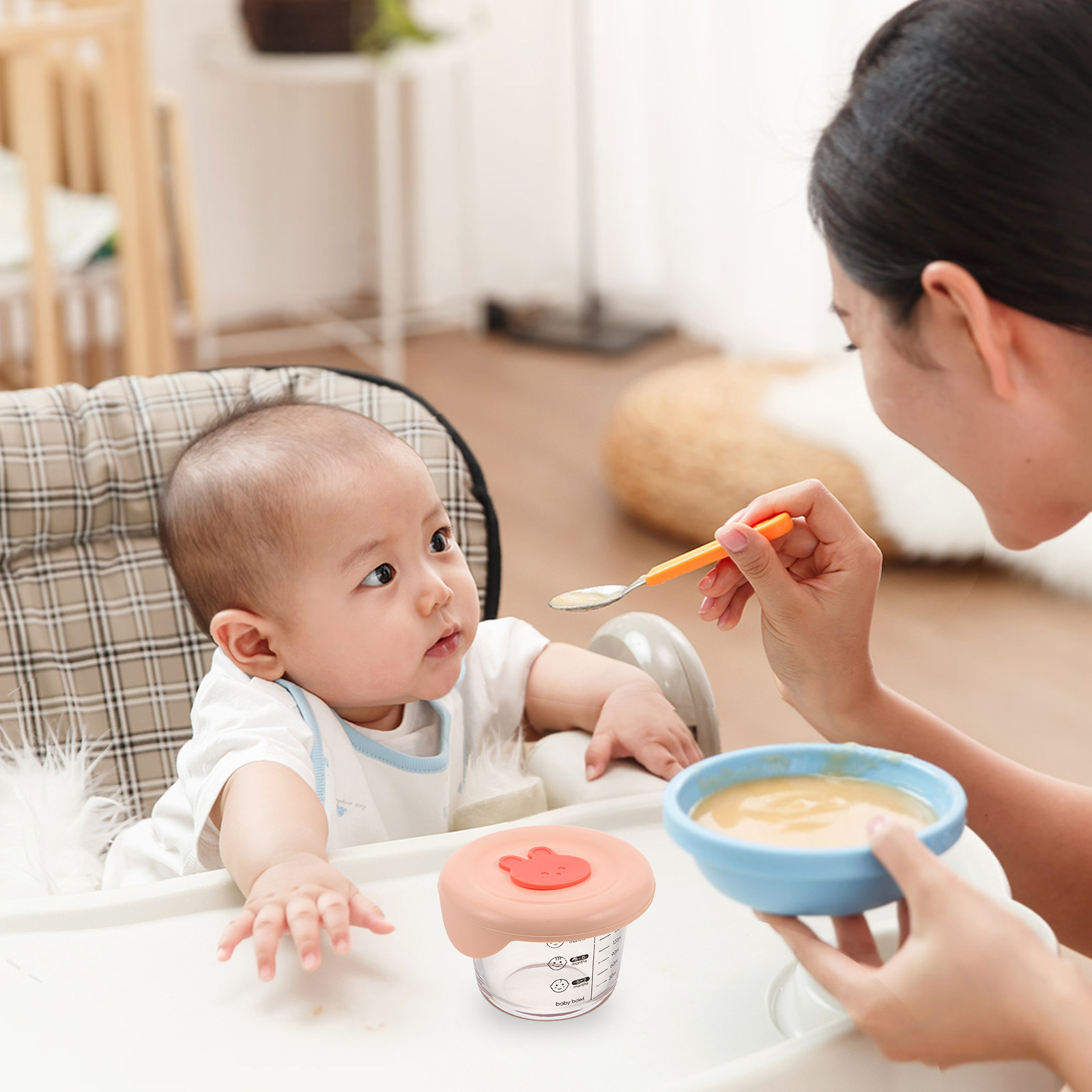 2 Adet Bebek Maması Saklama Ka - Food Storage Glass Box incelemesi ve fiyatı