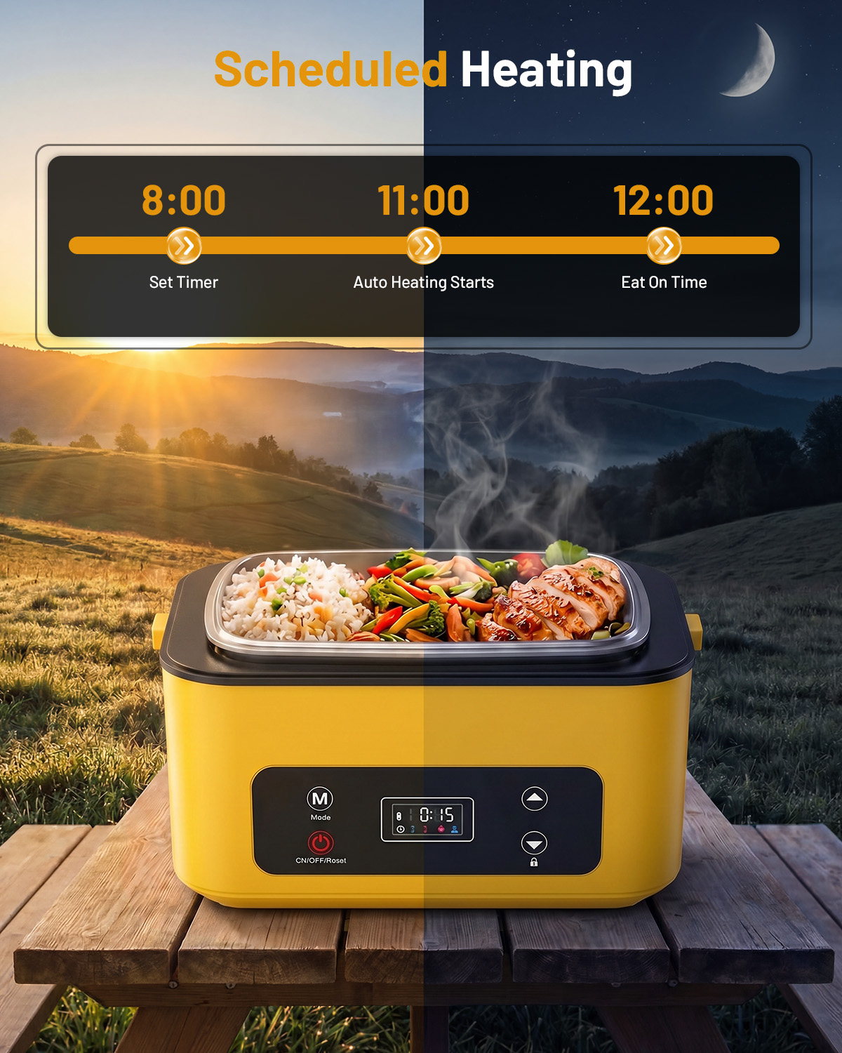 TaskStar Taşınabilir Isıtmalı  - Food Storage Camping incelemesi ve fiyatı