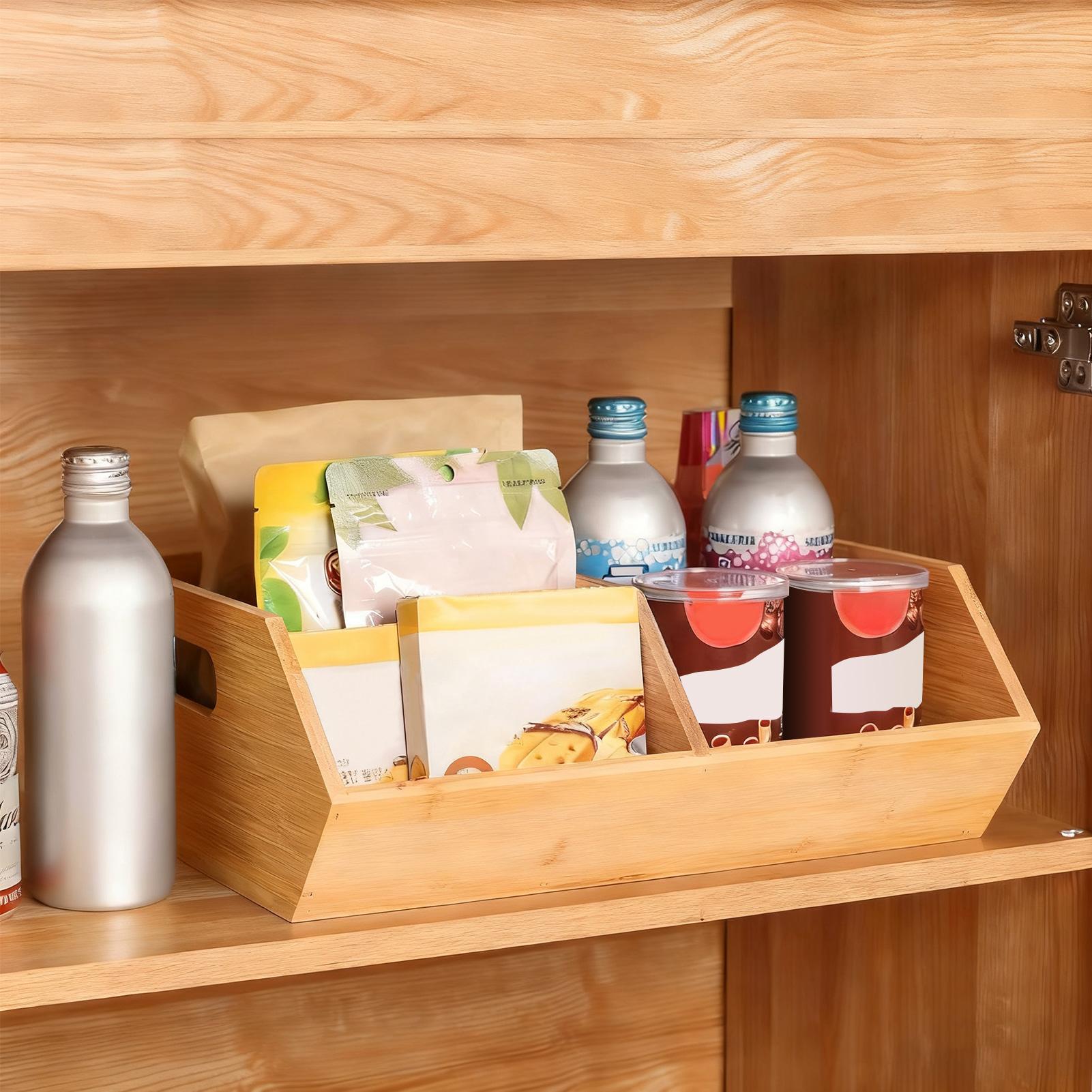 Mutfak Dolabı Düzenleyici Ahşa - Stackable Pantry Bin incelemesi ve fiyatı
