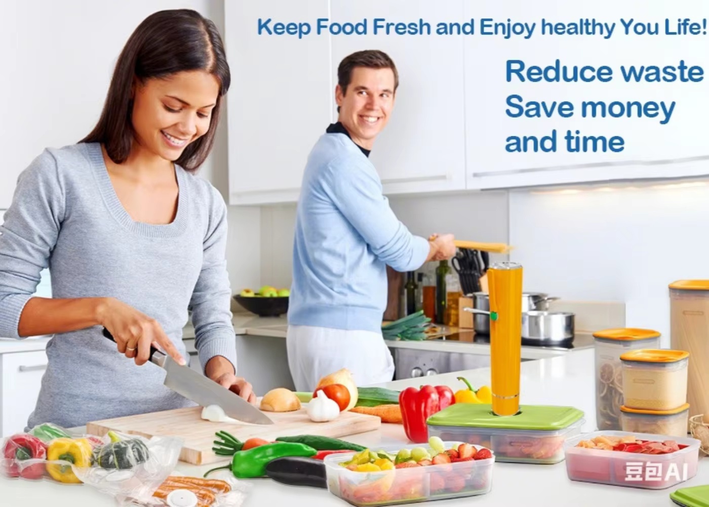 Görsel Su Depolama Tanklı Gıda - Food Storage Vacuum Sealer Machine incelemesi ve fiyatı