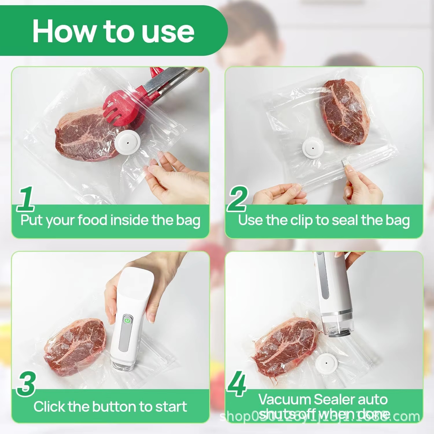 Görsel Su Depolama Tanklı Gıda - Food Storage Vacuum Sealer Machine incelemesi ve fiyatı