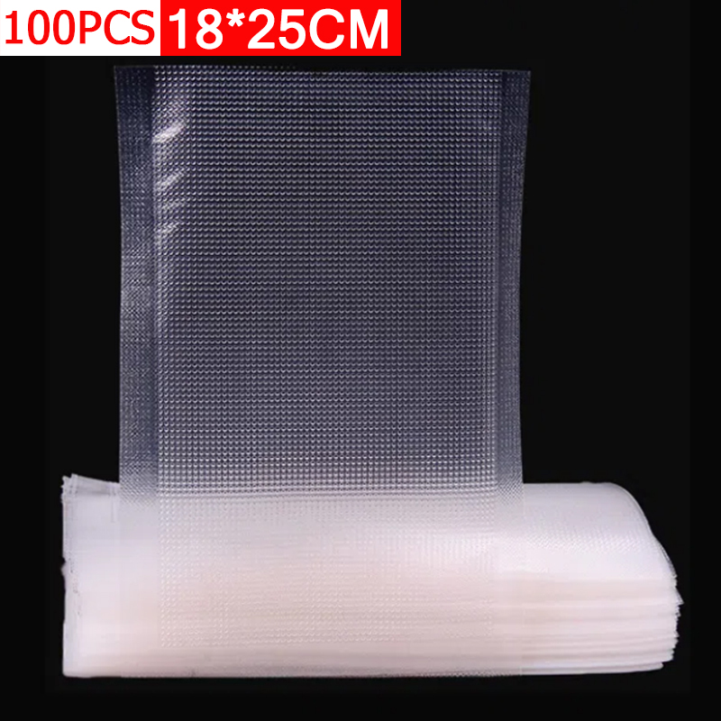100 adet vakum torbası 18x25cm - Food Storage Vacuum Sealer Machine incelemesi ve fiyatı