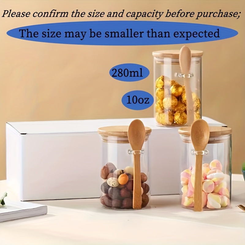 280 ml Şekerlik, Bisküvi Kavan - Food Storage Glass Box incelemesi ve fiyatı