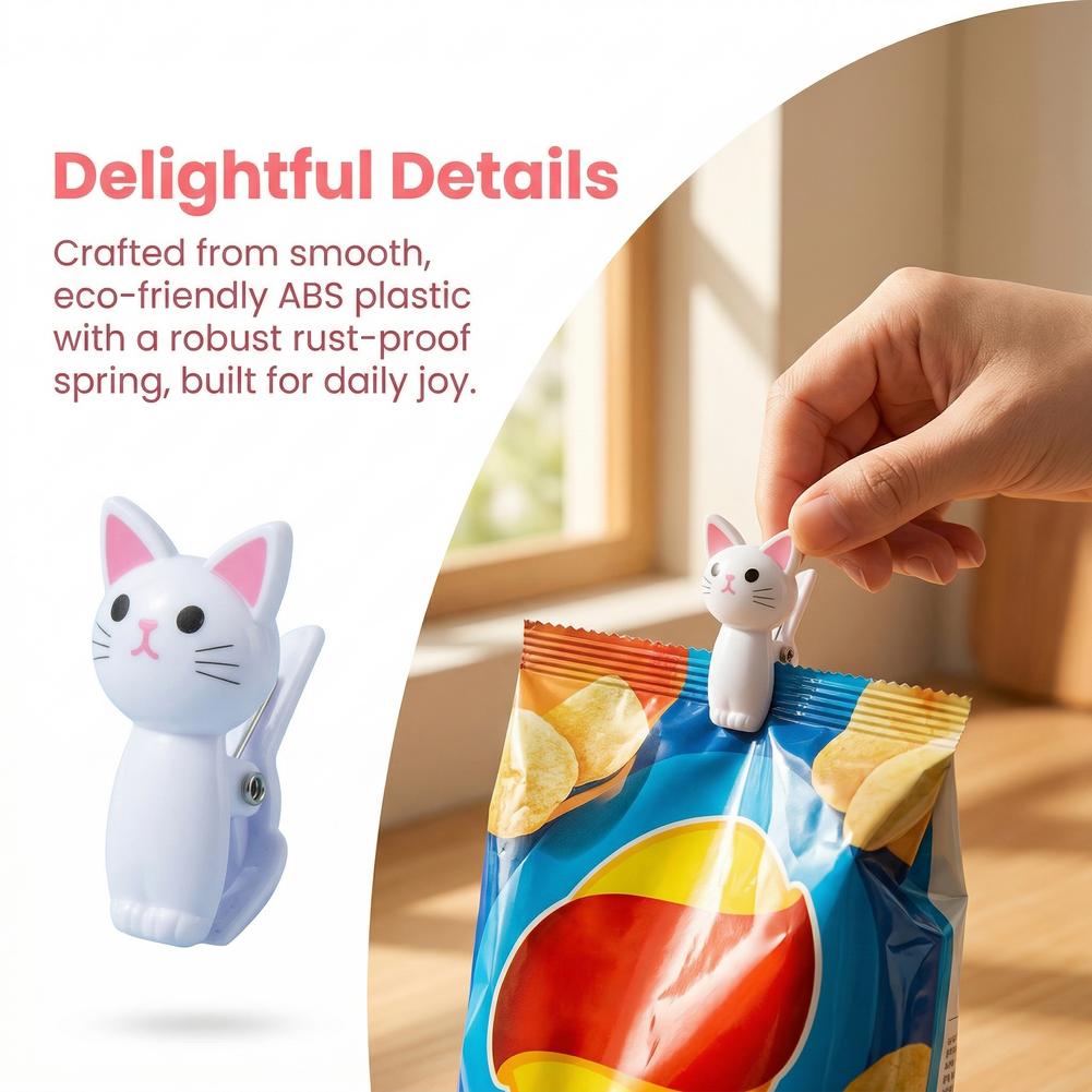 Sevimli Kedi Şeklinde Çanta Kl - Food Storage Plastic Bag incelemesi ve fiyatı