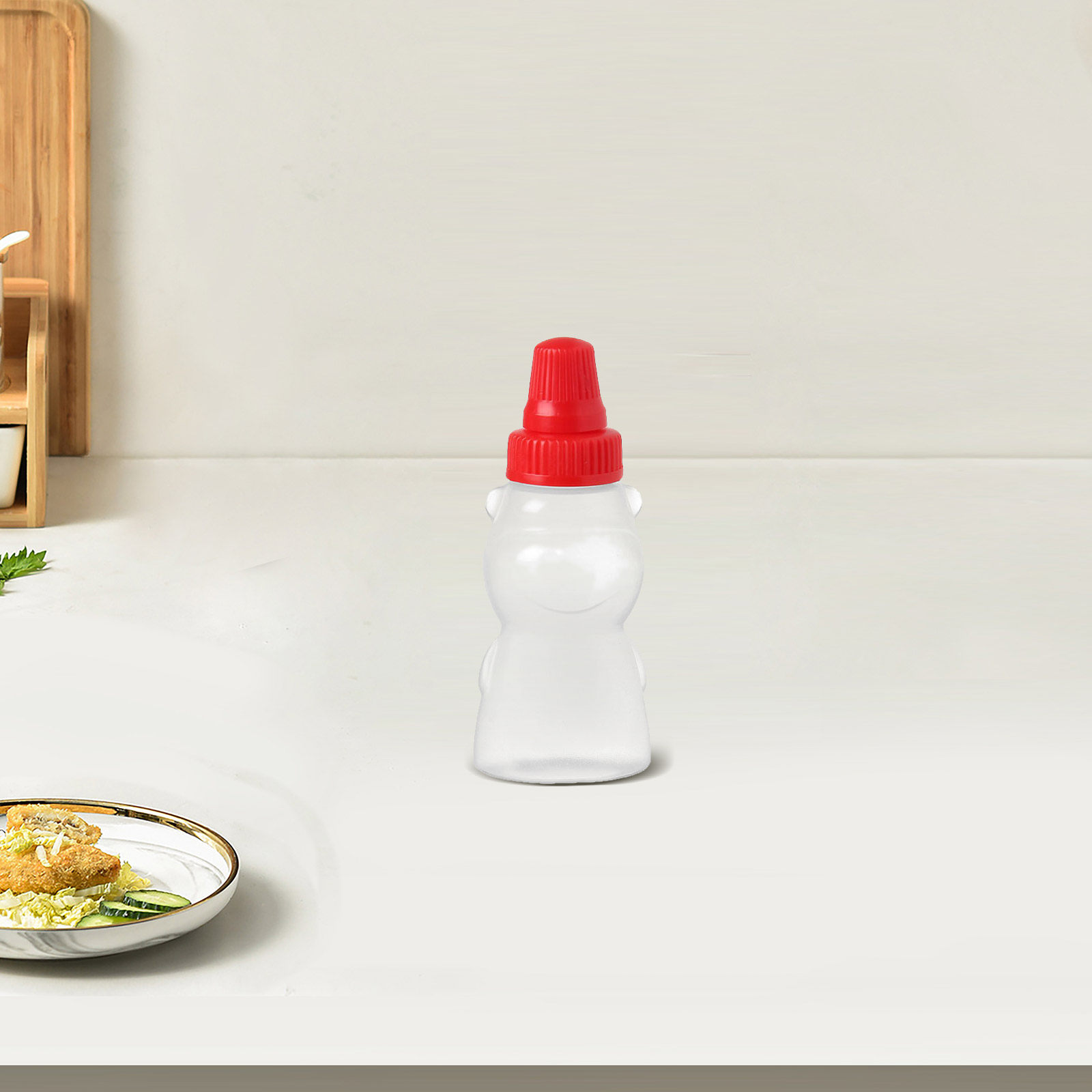 8 adet Mini Ayı Çeşni Şişeleri - Salad Dressing Bottle incelemesi ve fiyatı