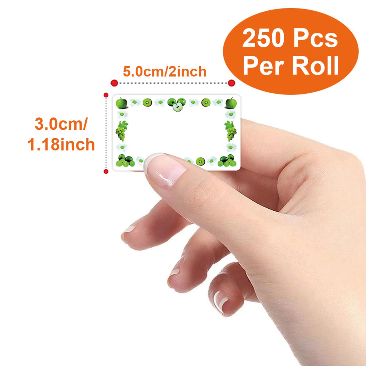 250 Adet Dikdörtgen Konserve E - Food Storage Label incelemesi ve fiyatı